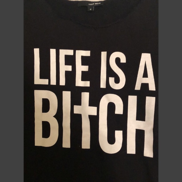 “Life is a Bi+ch” Sweater - Picture 2 of 2